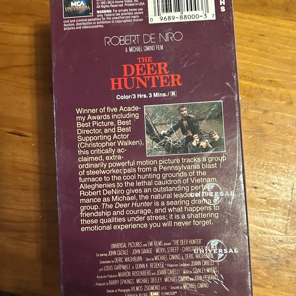 Universal The Deer Hunter‎ VHS - Multicolor Design